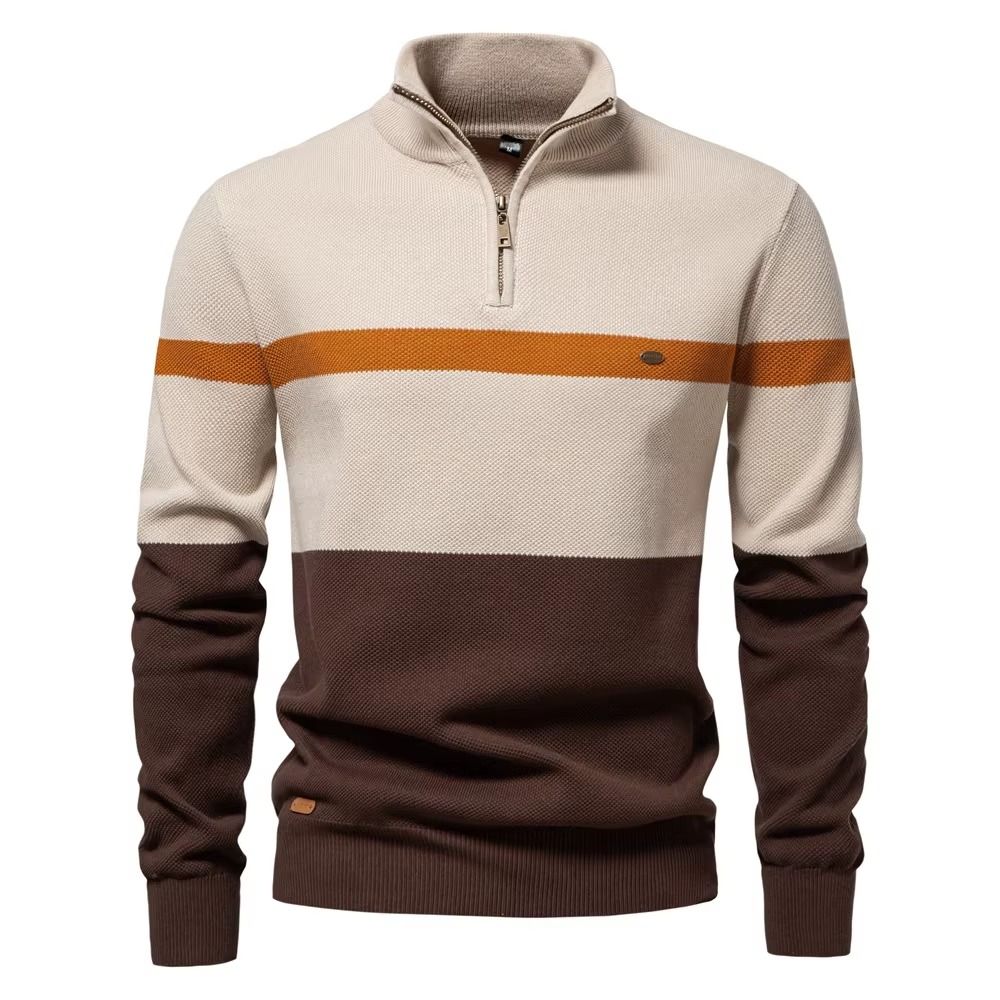 Maglione con cerniera premium