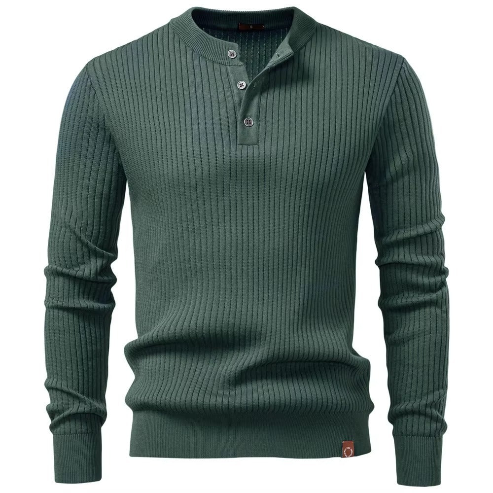 Maglione a coste aristocratico