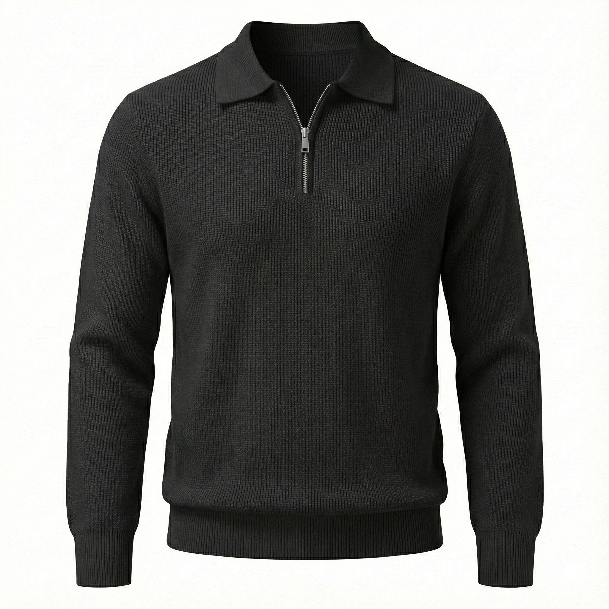 Maglione classico con cerniera Ashford