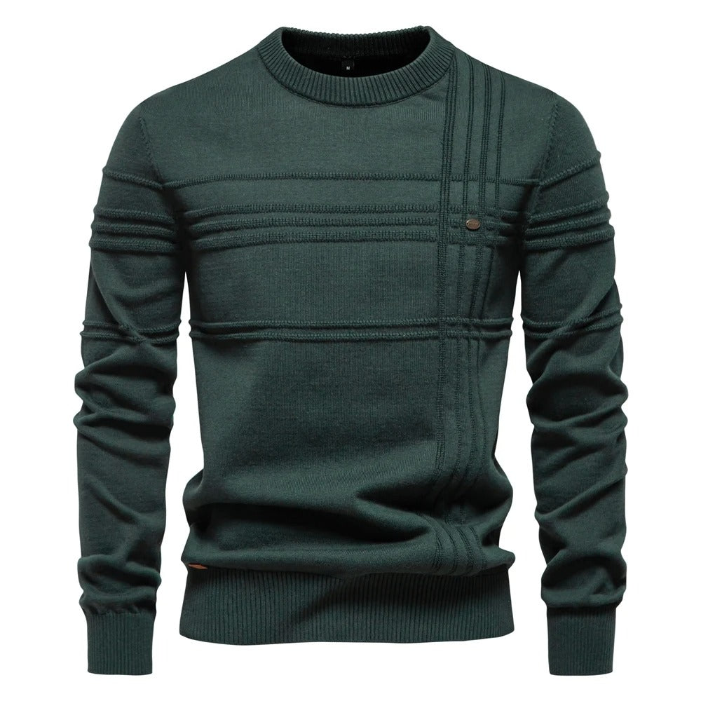 Maglione lavorato a maglia aristocratico