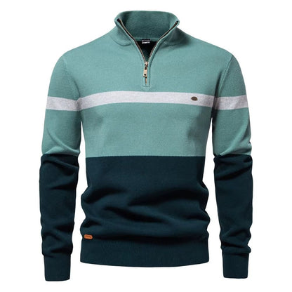 Maglione con cerniera premium 