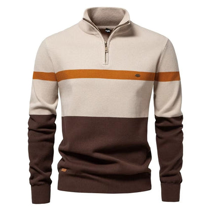 Maglione con cerniera premium 