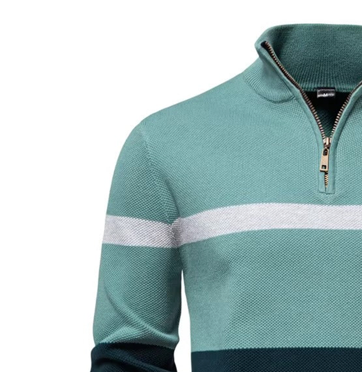 Maglione con cerniera premium 