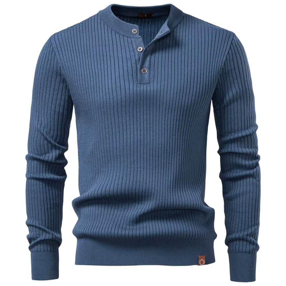 Maglione a coste aristocratico 