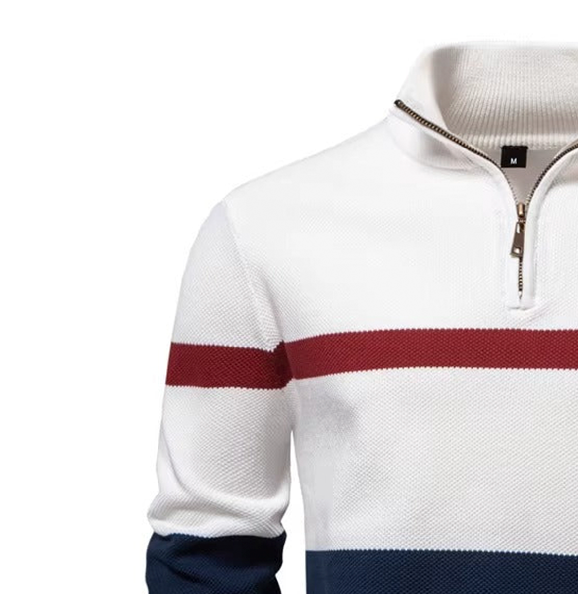 Maglione con cerniera premium 