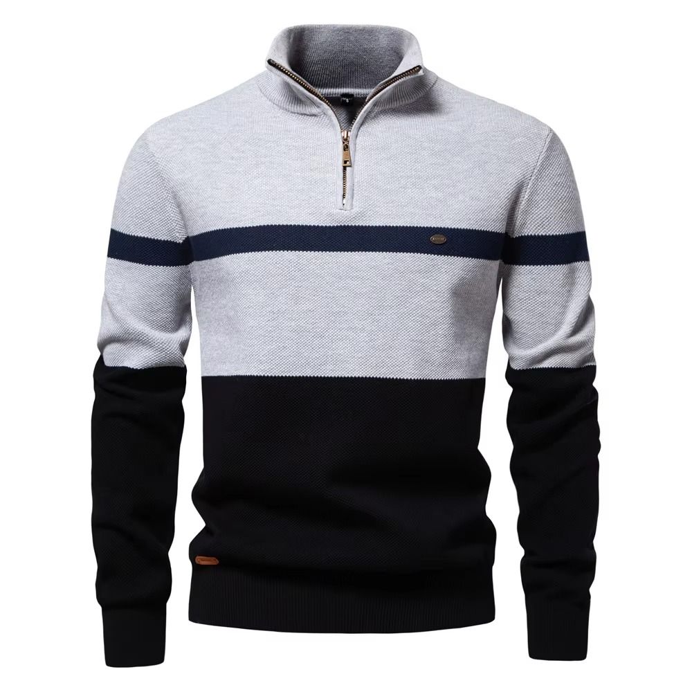 Maglione con cerniera premium 