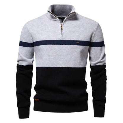 Maglione con cerniera premium 