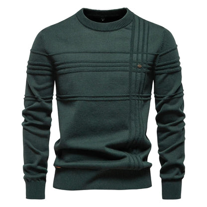 Maglione lavorato a maglia aristocratico 