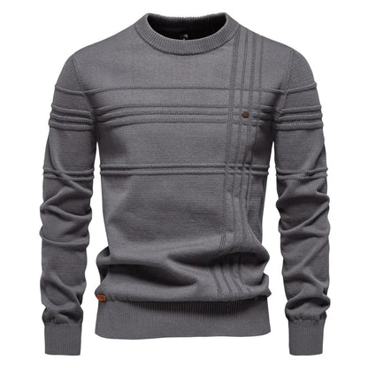 Maglione lavorato a maglia aristocratico 